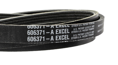 Hustler OEM 606371 Serpentine Hydraulic Drive Belt Fits Hustler Super S (48", 52", 60" Models).