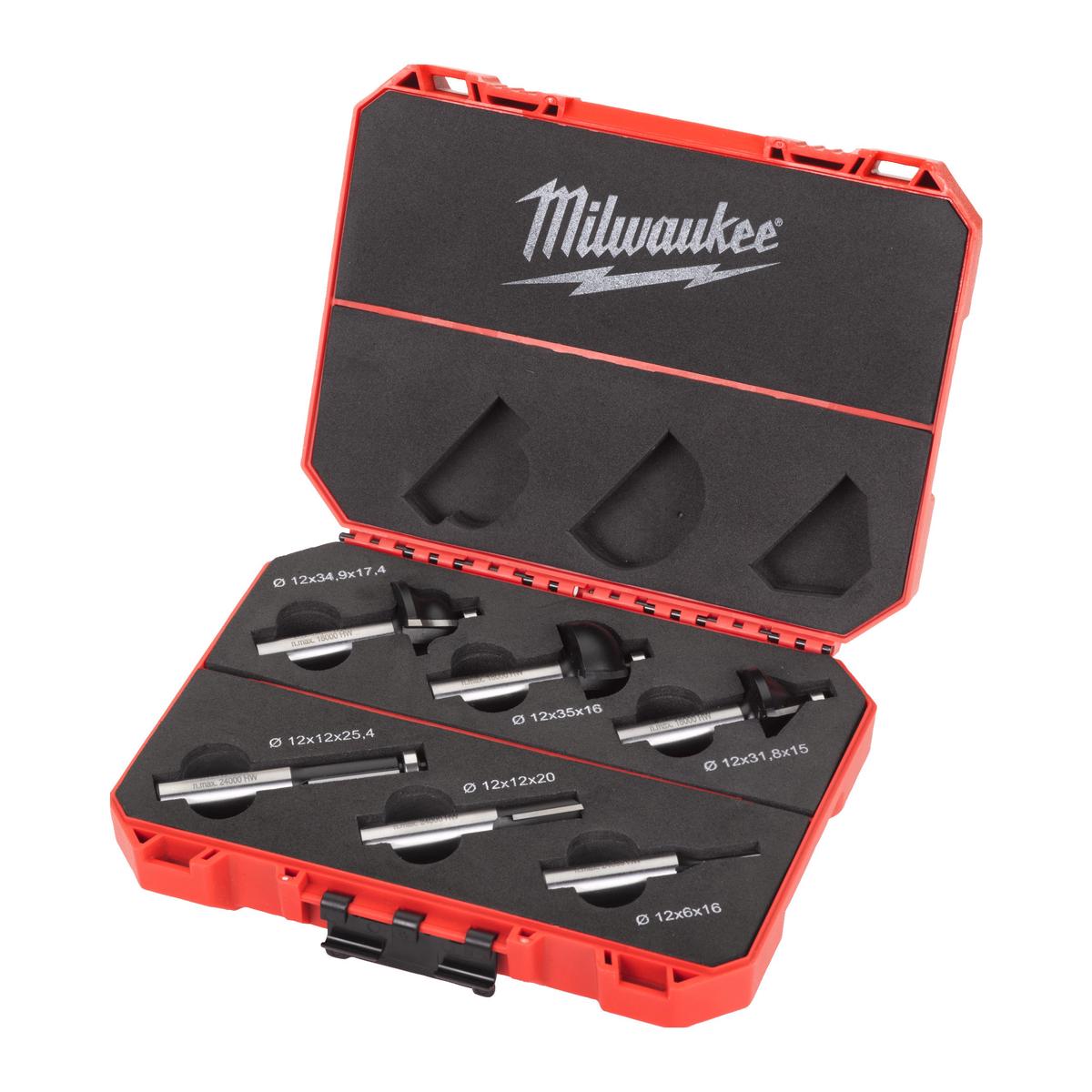Milwaukee HM milling cutter set 4932493578