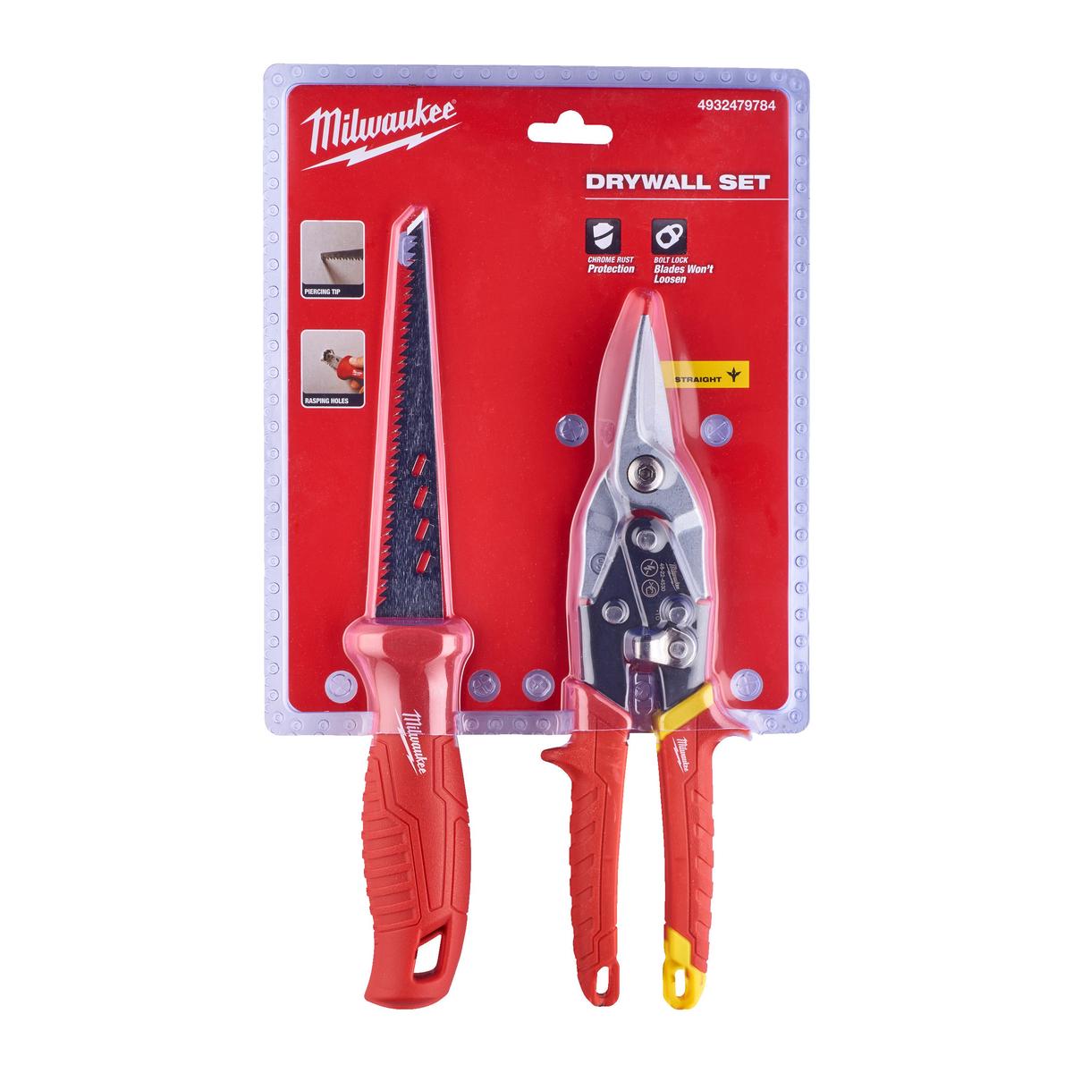 Milwaukee hand tool set for drywall 4932479784