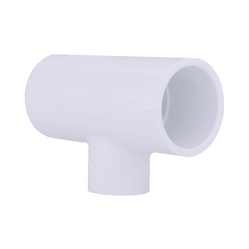 Charlotte Pipe PVC 02400 4100 Schedule 40 3/4 in. Slip X 3/4 in. D Slip PVC Reducing Tee 1 pk