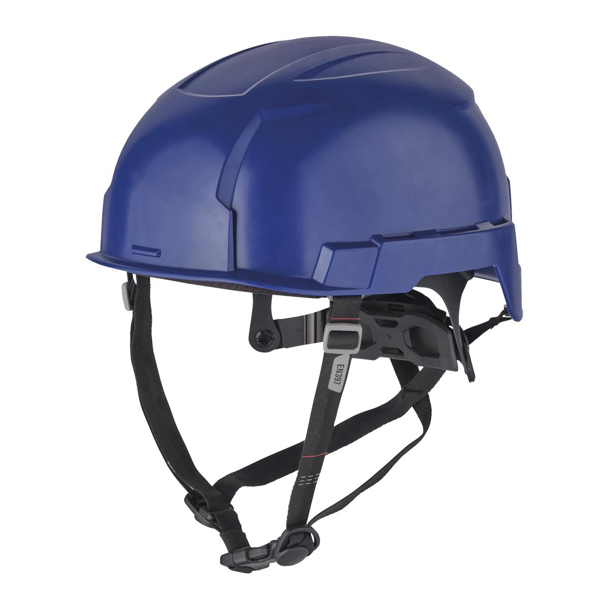 Milwaukee Industrial Climbing Helmet BOLT200 Blue unventilated 4932480655