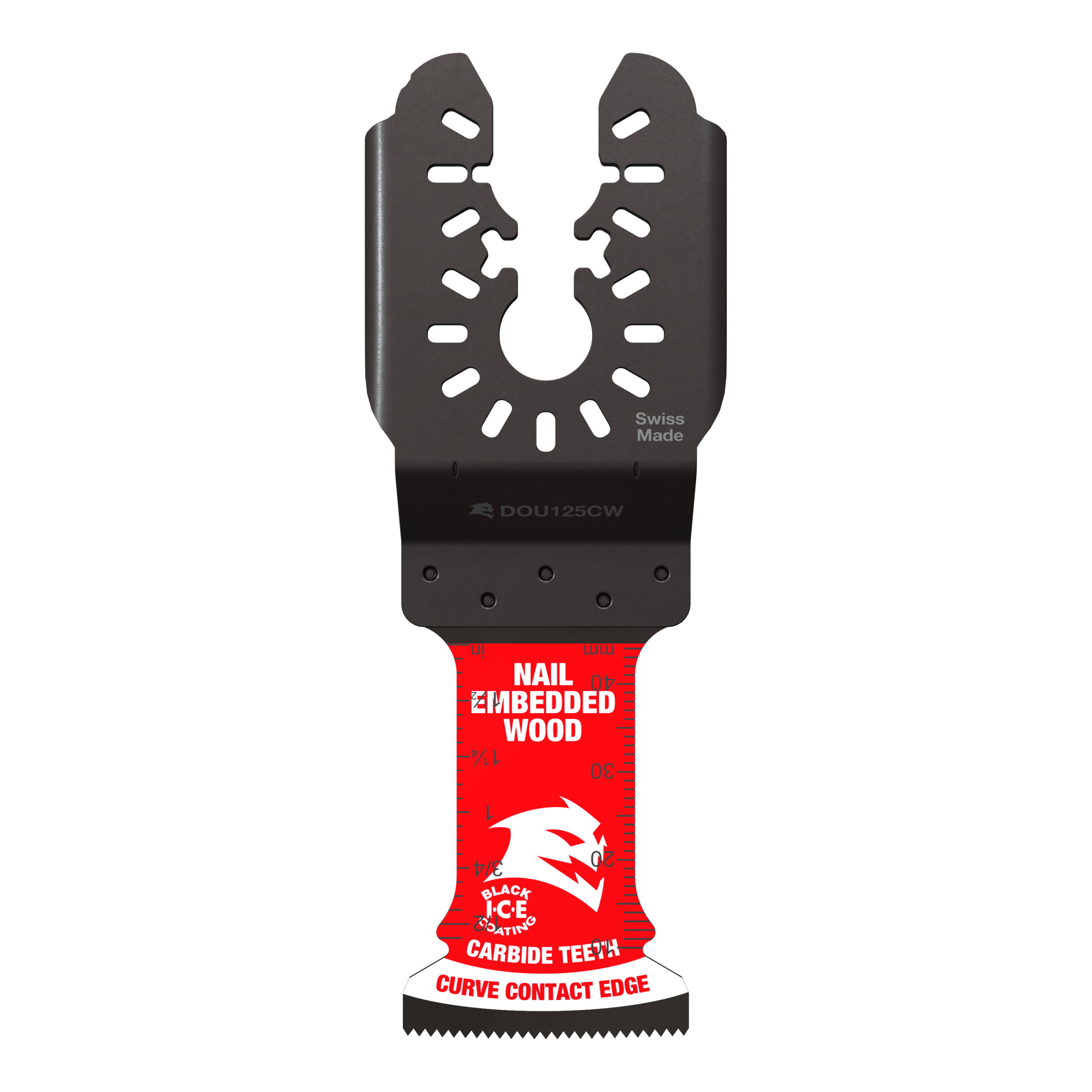 Diablo DOU125CW 1-1/4" Diablo AMPED™ Demo Demon™ Carbide Teeth Oscillating Blade for Nail-Embedded Wood