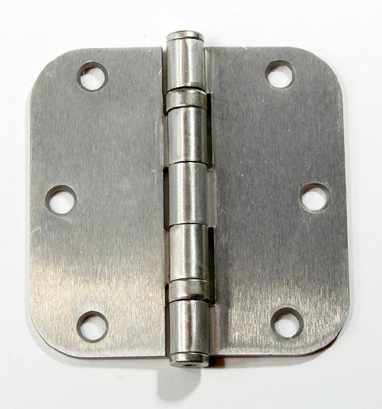 Bulk Hinges 3 1/2" Inch With 5/8" Radius Interior Ball Bearing - Satin Nickel Or Oil Rubbed Bronze - 50 Hinges