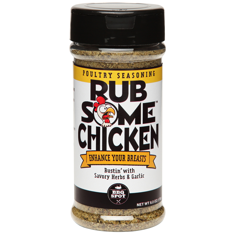 Rub Some Chicken OW85185 Savory Herbs & Garlic Seasoning Rub 6 oz