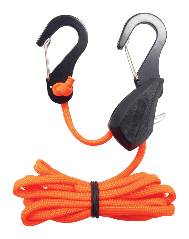 Progrip 055160 Better Than Bungee 6 ft. L Black/Orange Tie Down 100 lb 1 pk