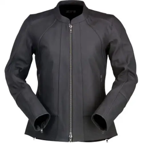 Z1R Women’s Matchlock Leather Jacket– Black – Large Adventure Touring / Dual-S