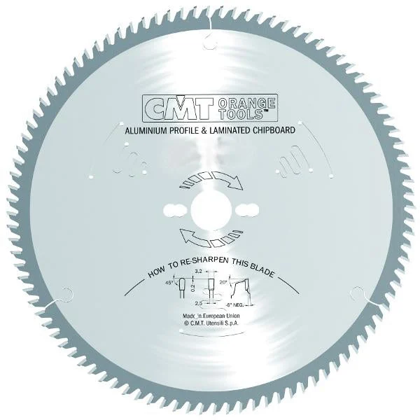 CMT 296.160.56H Non-Ferrous Metal & Melamine Saw Blade 160x20mm T56 TCG