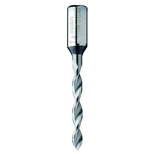 CMT 314.040.22 Dowel Drill For Through Hole 5/32″ x 40 x 70mm LH