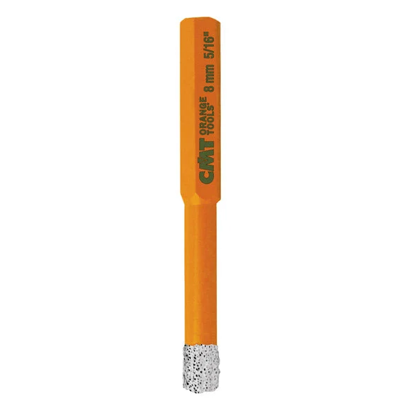 CMT 552-005 Diamond Dry Hole Saw 3/16″ (5mm) S=Hex