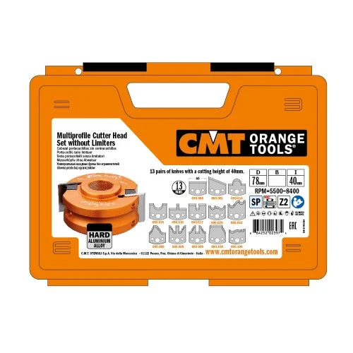 CMT 692.013.09 Cabinet & Joinery Set 3-1/8″ Dia. 3/4″ Bore