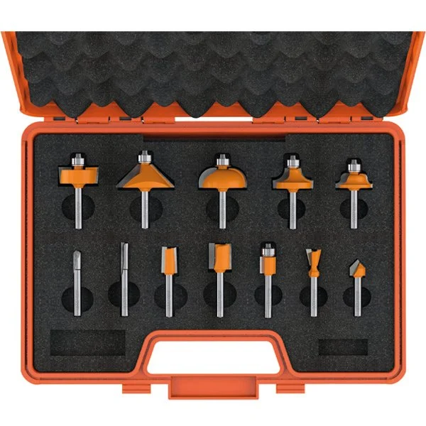 CMT 800.503.11 12-Piece Router Bit Set 1/4″ Shank
