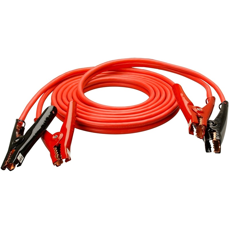 Coleman Cable Systems Road Power Extra Heavy-duty Car Booster/jumper Cable 4-gauge 20ft Red