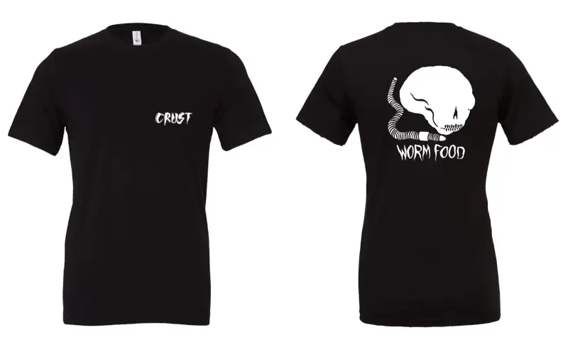 Worm food shirt fundraiser for Rich Cali