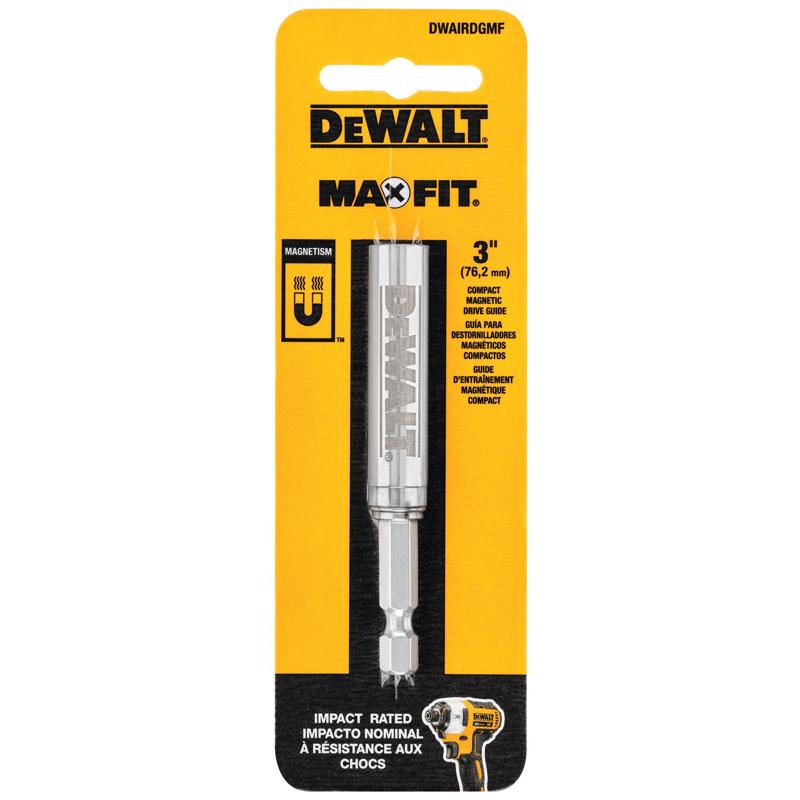 Dewalt DWAIRDGMF Max Fit 1/4 in. X 3 in. L Driver Bit S2 Tool Steel 1 pc