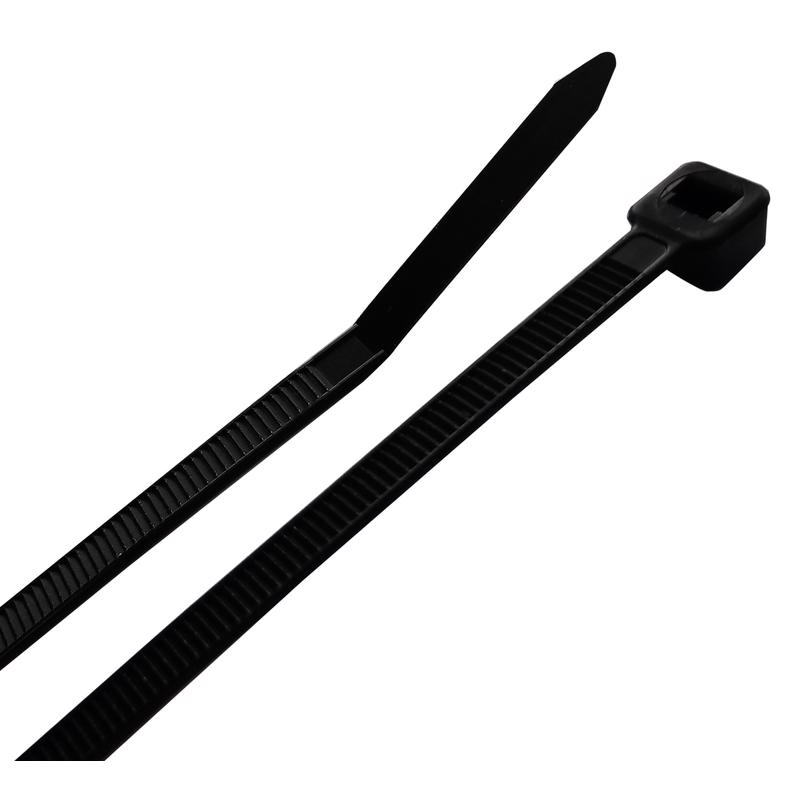 Steel Grip 75S-200-8-UV20 8 in. L Black Cable Tie 20 pk