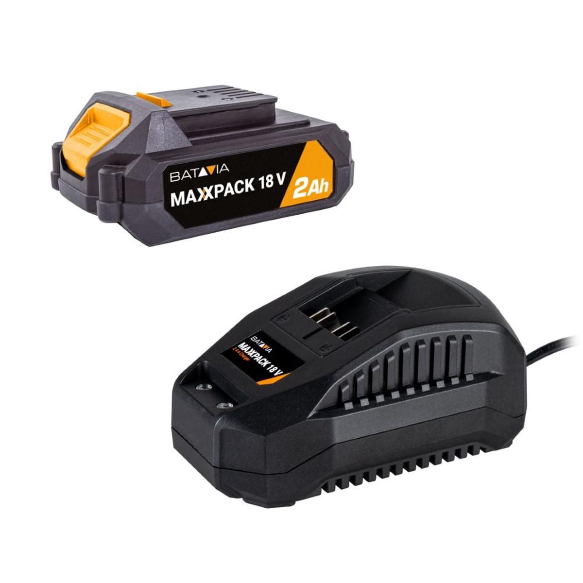 18V Starter Set – Incl. 2.0Ah Battery + 2.4A Charger