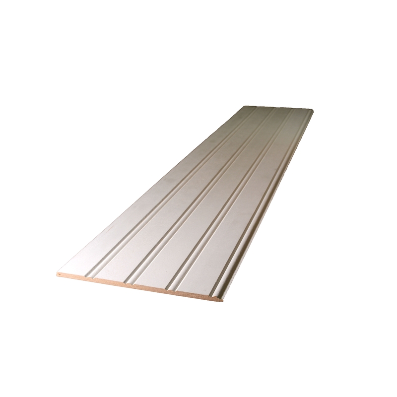 Alexandria Moulding B3046-96032C 1/4 in. H X 7 in. W X 32 in. L Primed White MDF Wall Panel