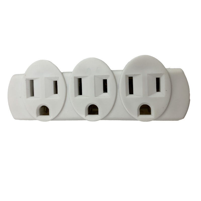 Projex FA-351B/09PRJ Grounded 3 outlets Adapter 1 pk