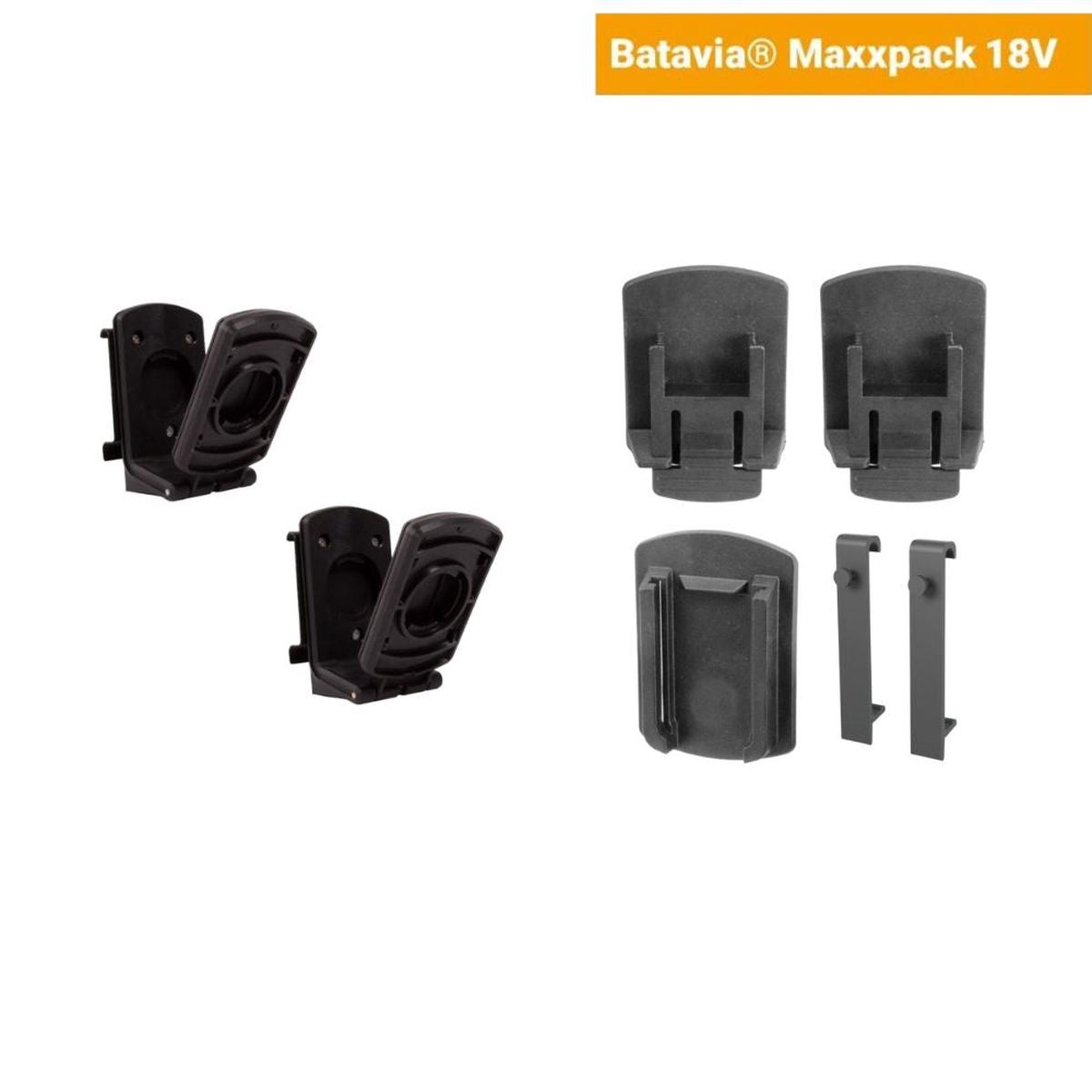 Tool & Battery Holder & Adapter (Batavia Maxxpack 18V)