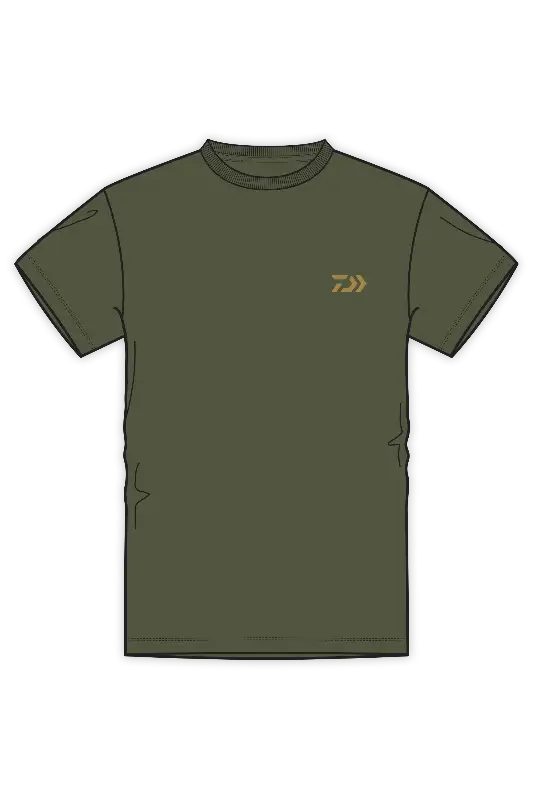 D-Vec Redfish Pattern Logo T-Shirt