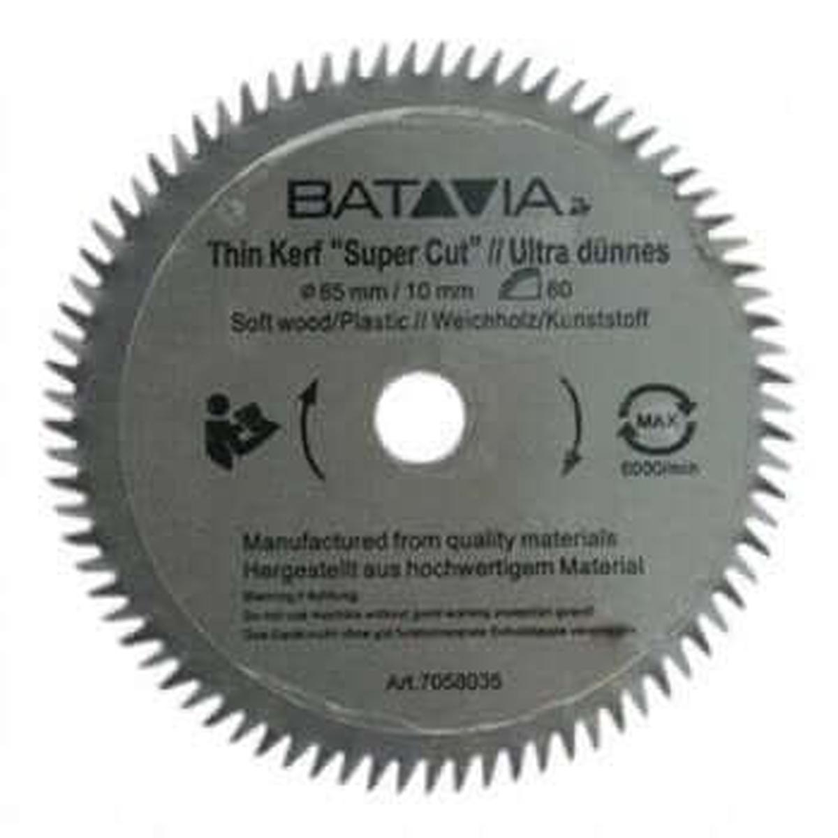 HSS Saw Blade 85 mm – 60 Teeth – 2 Pieces