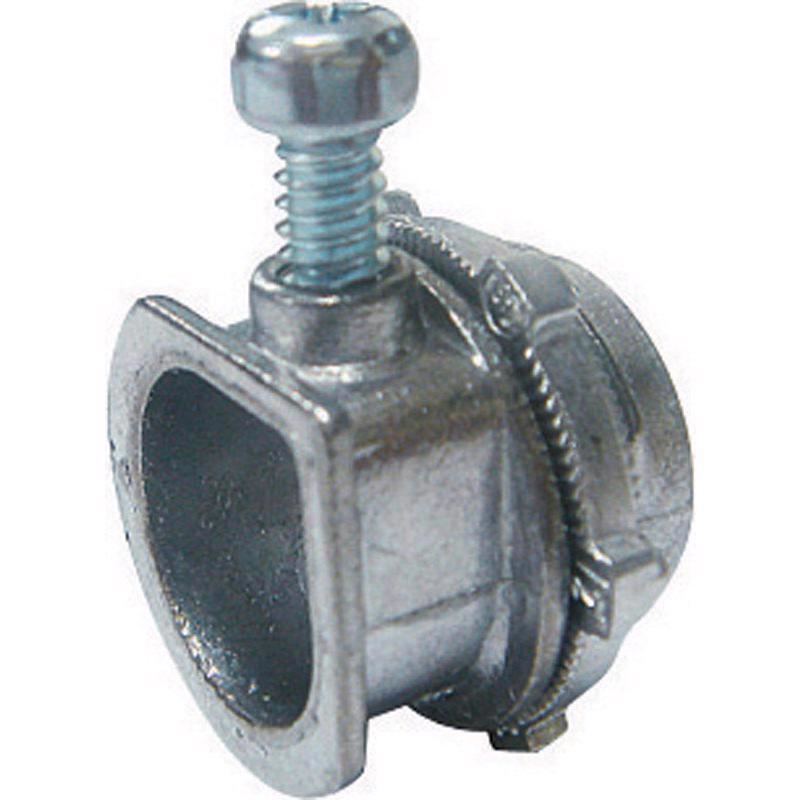 Sigma Engineered Solutions C-550 ProConnex 3/8 in. D Die-Cast Zinc Flex Connector For AC and MC 100 pk