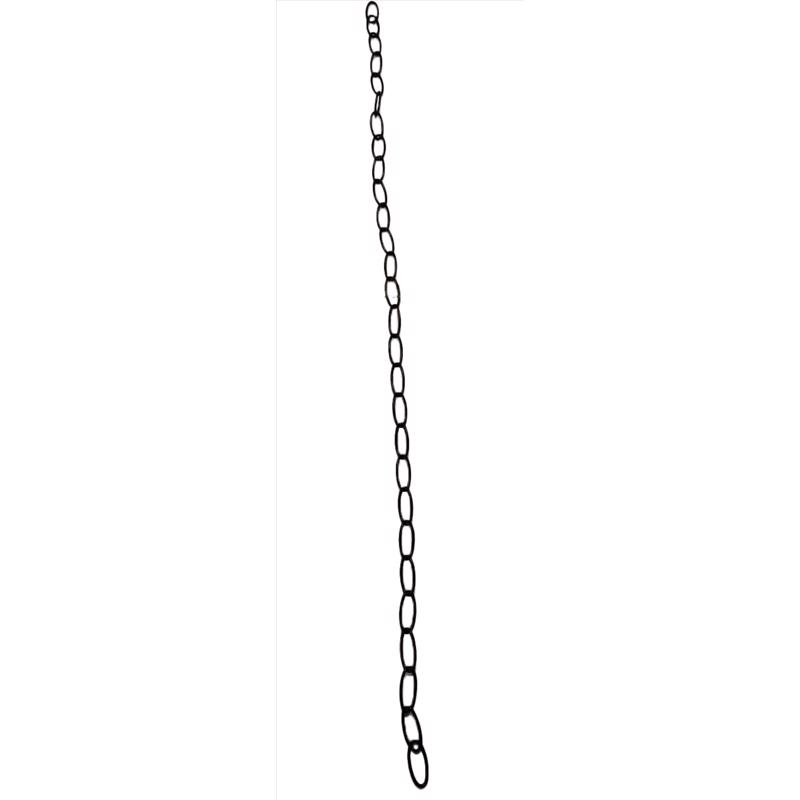 Living Accents 58024 Black Steel 36 in. H Sturdy Extender Chain 1 pk