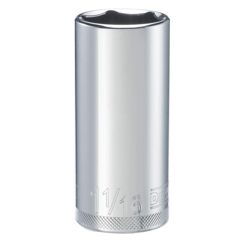 Dewalt DWMT88954 1-1/16 in. X 1/2 in. drive SAE 6 Point Deep Socket 1 pc