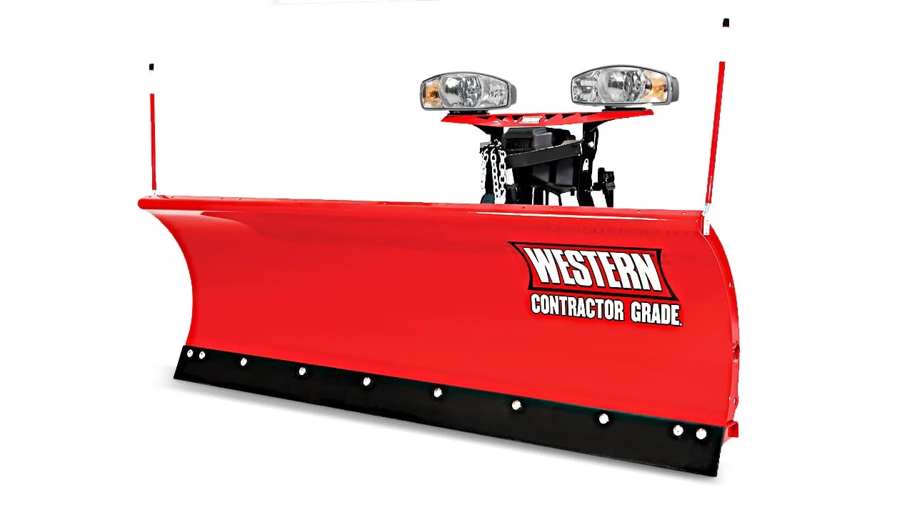 WESTERN 8' PRO PLUS Straight Blade Snowplow