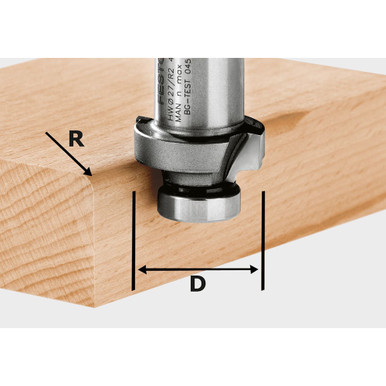 Festool 490092 Roundover Bit HW R2-OFK 500