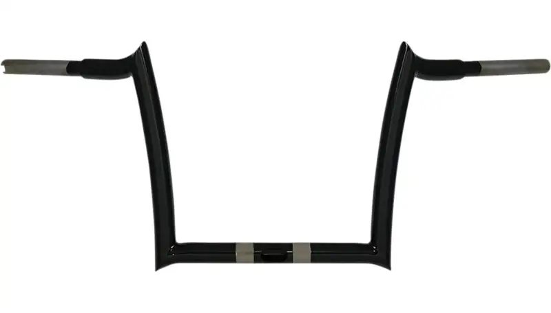 Yaffe 1-1/4 Bagger Monkey Bar Handlebar 10″ Mini apes Harley Road Glide FLTR Bla