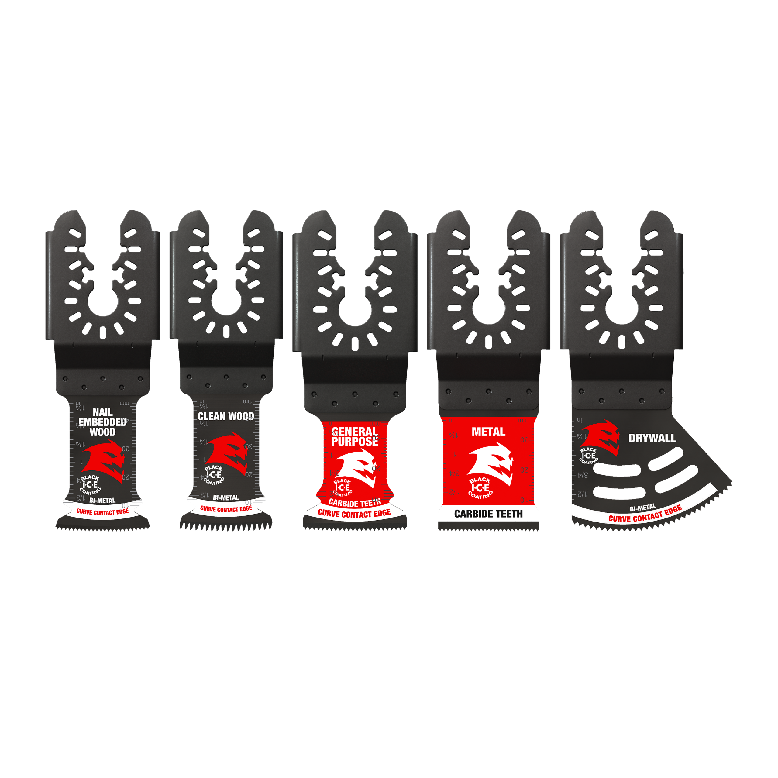 Diablo DOU5S 5 pc Universal Fit General Purpose Oscillating Blade Set (5-Piece)