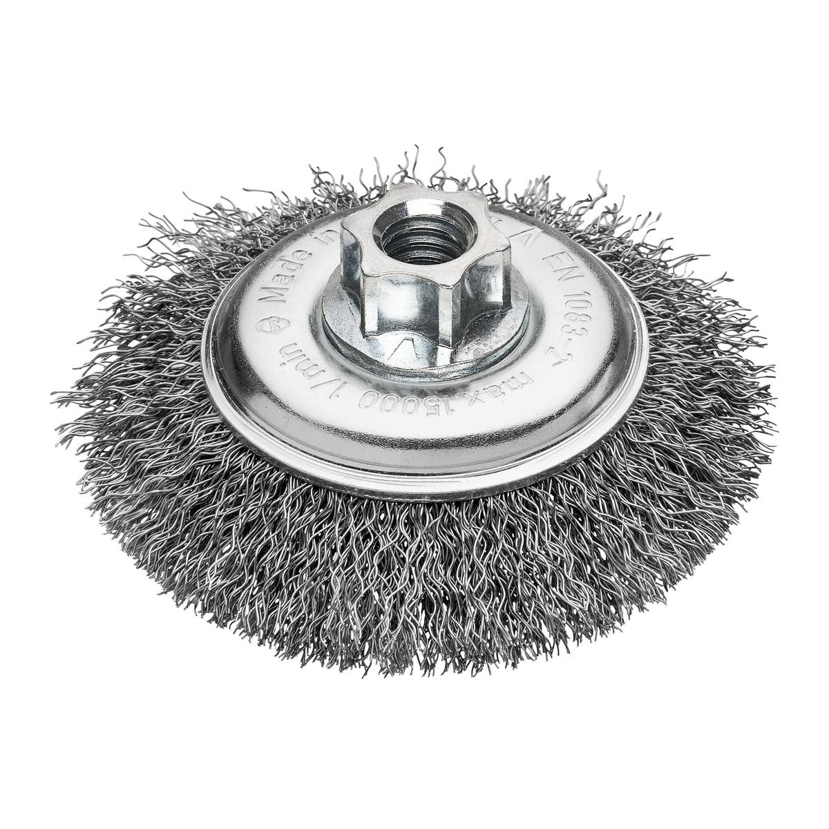 Milwaukee Kegelbrste gewellt M14 gez. 100x10x0,35mm 4932501748