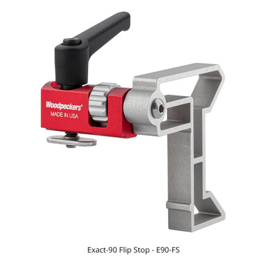 Woodpeckers E90-FS EXACT-90 Flip Stop