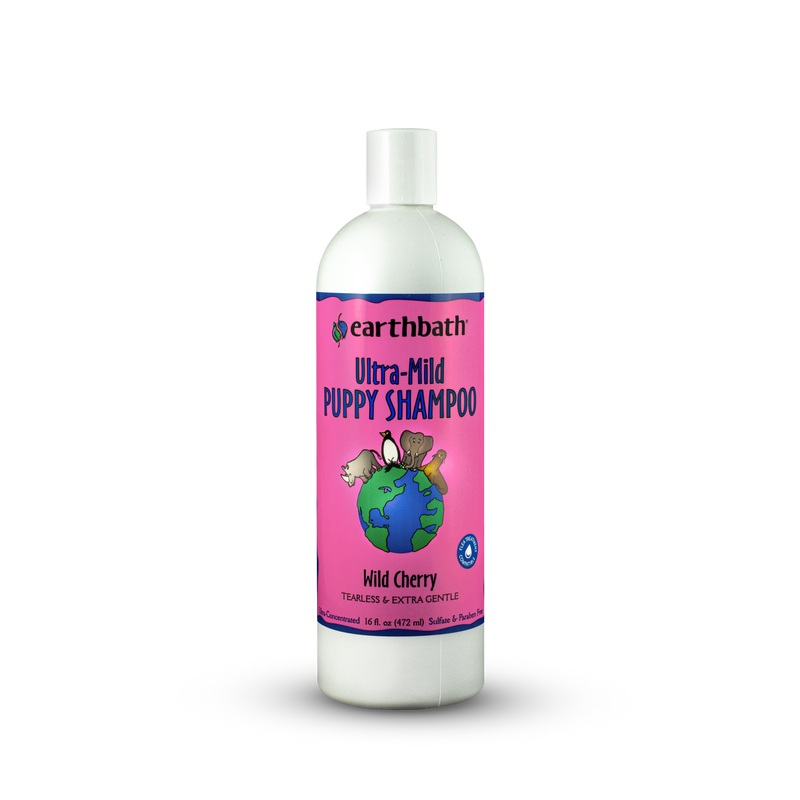 Earthbath Wild Cherry Ultra-Mild Puppy Shampoo