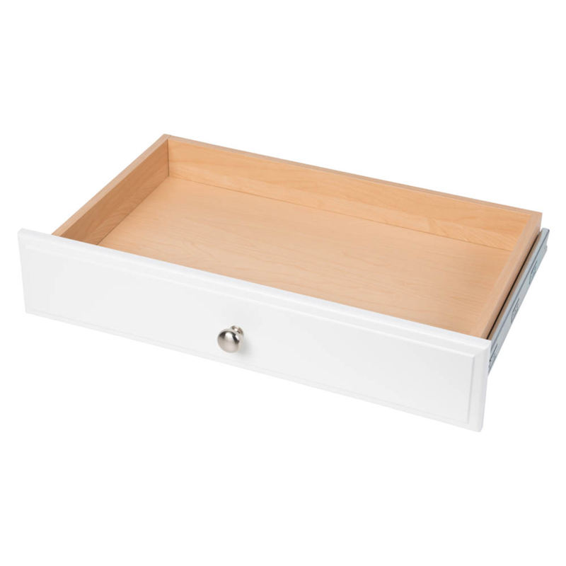 Easy Track RD04 4 in. H X 24 in. W X 14 in. L Wood Deluxe Drawer