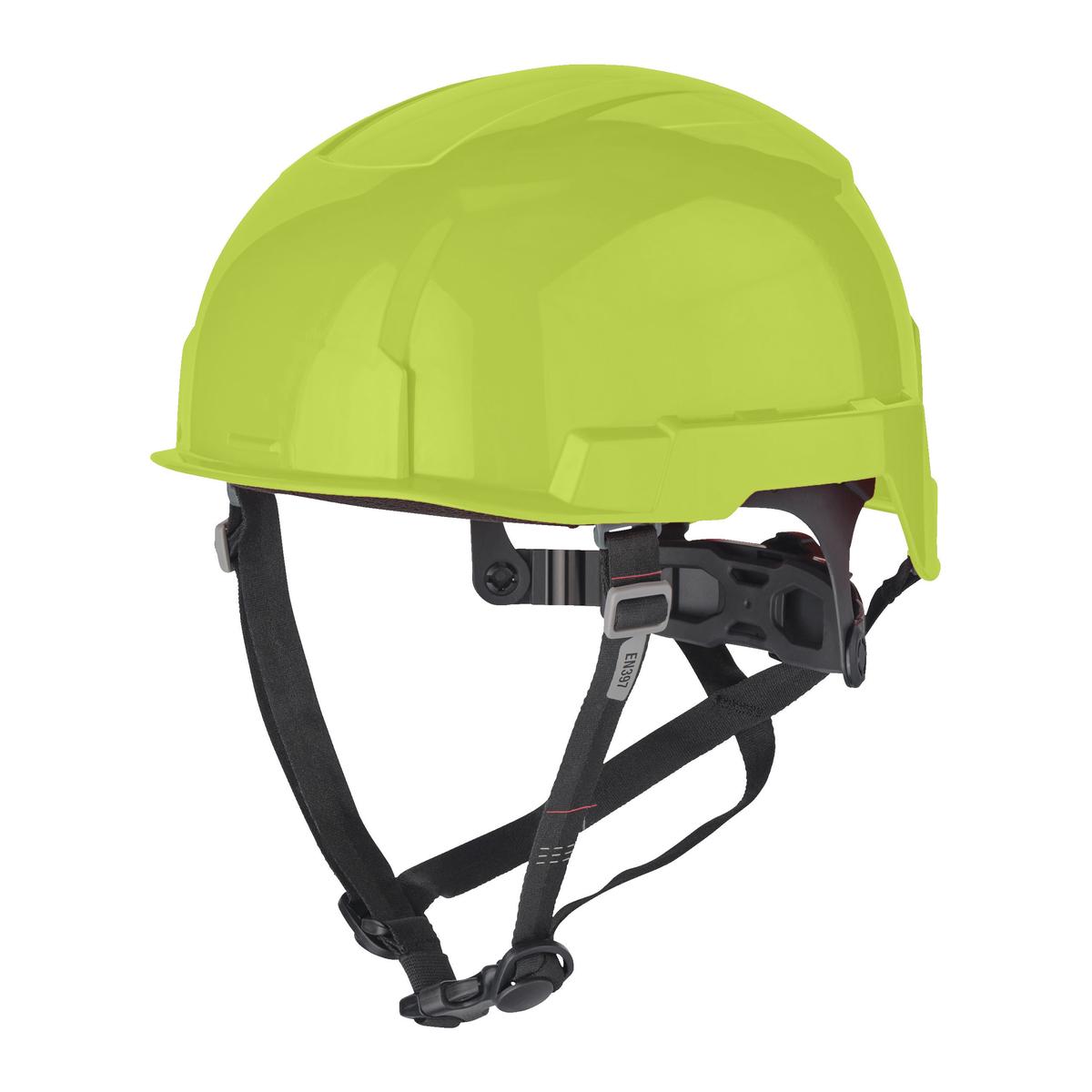 Milwaukee industrial climbing helmet BOLT200 Hi-vis yellow unventilated 4932480658