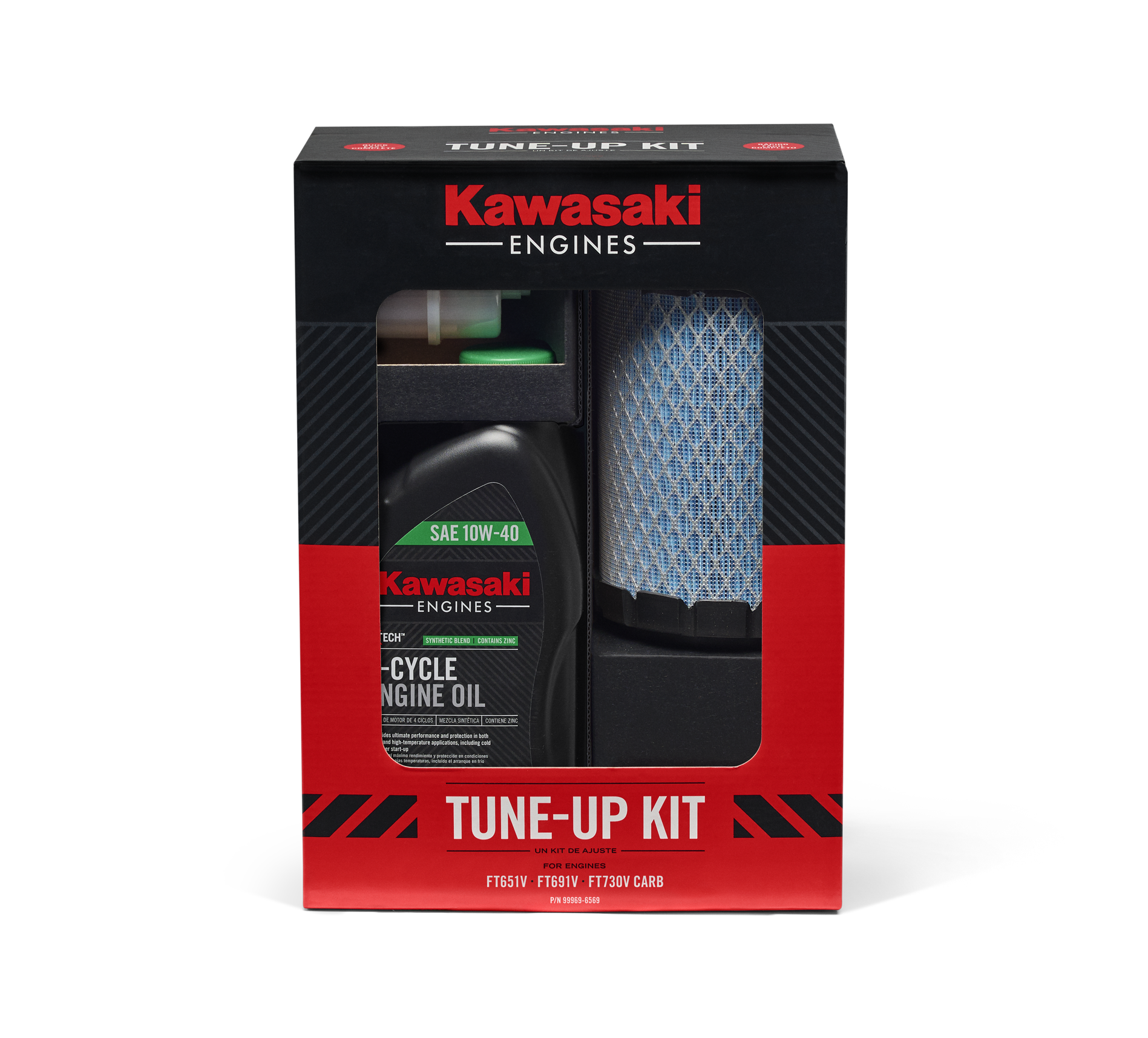Kawasaki 99969-6569 OEM Maintenance Kit for FT651V, FT691V, AND FT730V Carbureted