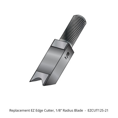 Woodpeckers EZCUT125-21 Replacement EZ Edge Cutter, 1/8 Inch Radius
