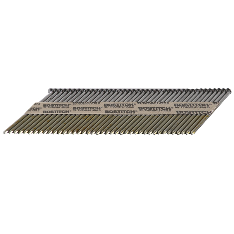 Bostitch PT-8DR113GFH2 2-3/8 in. L X 10 Ga. Straight Strip Galvanized Nails 34 deg 2,000 pk