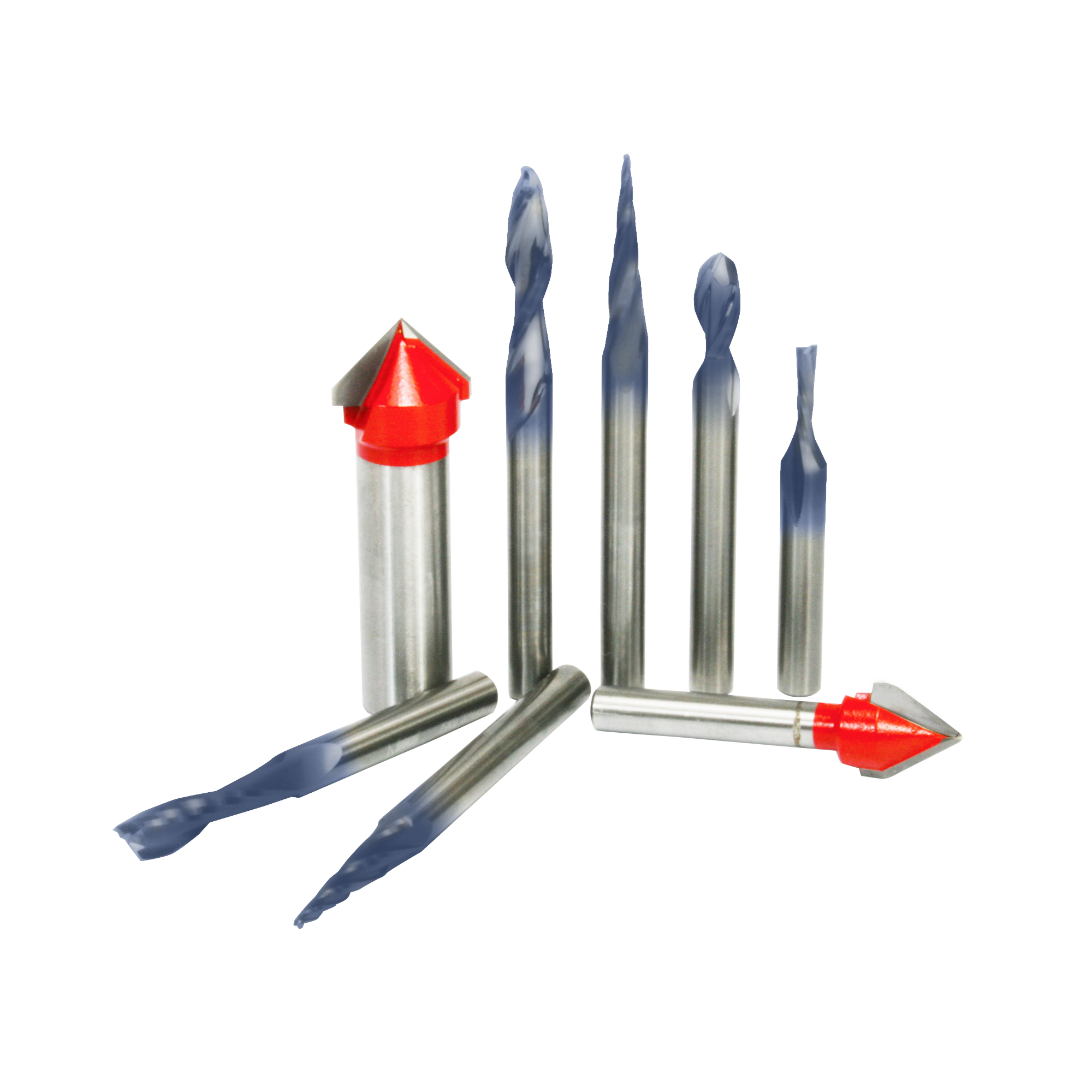 Freud 87-108 8 Piece CNC Router Bit Signmaking Set