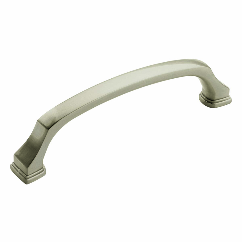 Amerock BP55346G10 Traditional Arch Cabinet Pull 5-1/16 in. Satin Nickel Silver 1 pk