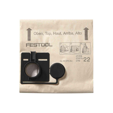 Festool 452970 Filter bag FIS-CT 22/5