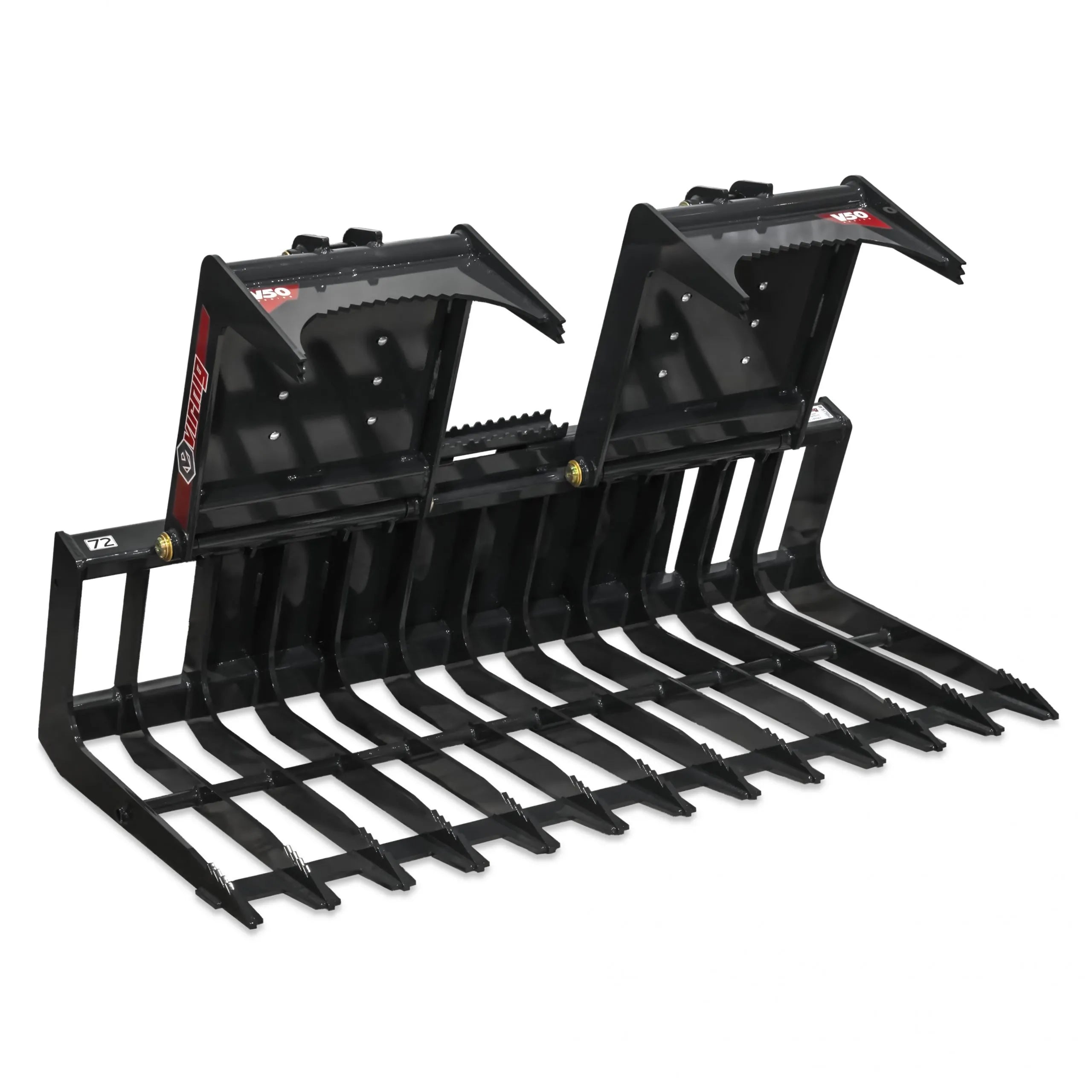 Virnig SGV84 Skid Steer Skeleton Grapple Attachment