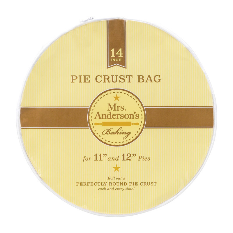 MRS. Anderson'S Baking 7407 Baking 14 in. W X 14 in. L 14.375 in. Pie Crust Bag White