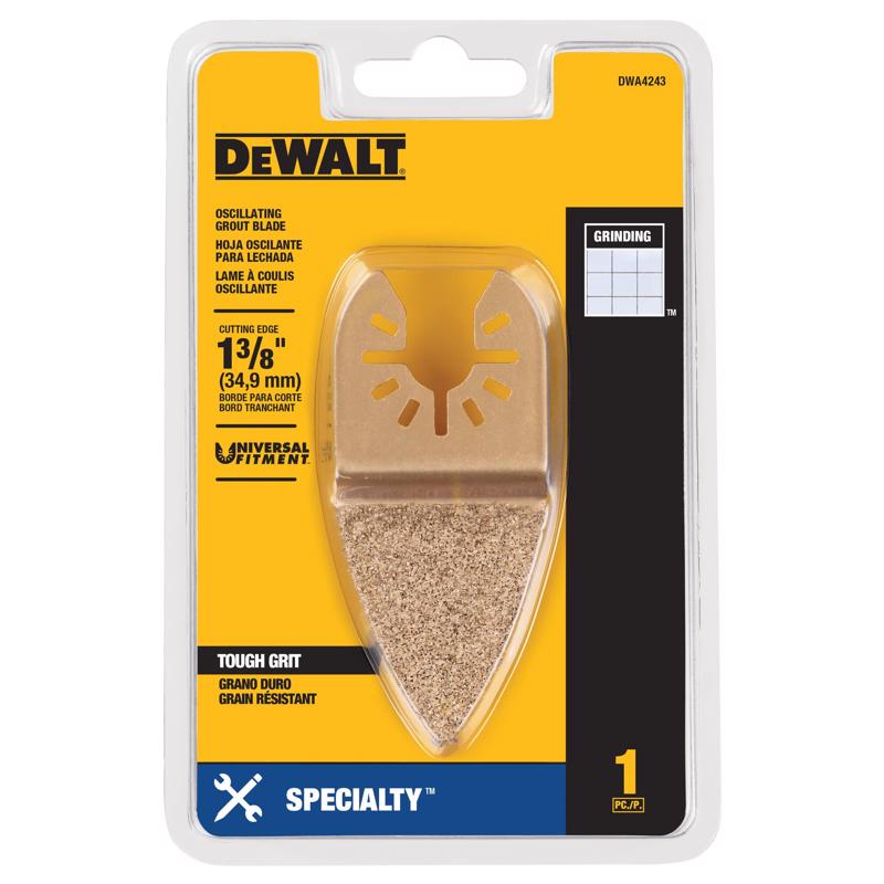 Dewalt DWA4243 Universal Fitment 1-3/8 in. Carbide Oscillating Blade 1 pc