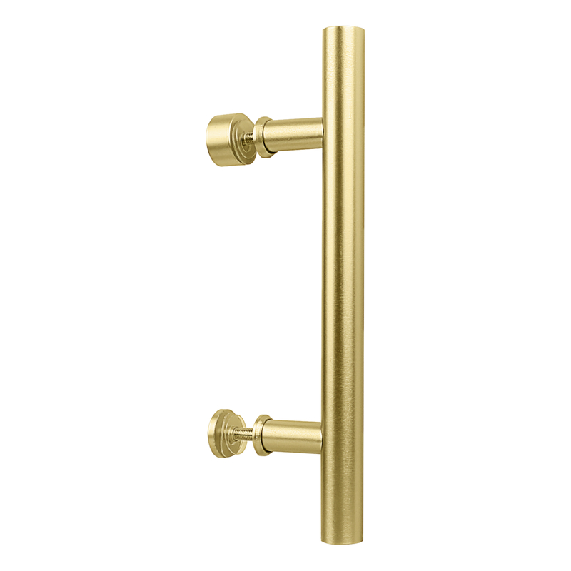 National Hardware N700-102 Madison 31/32 in. D X 12 in. L Brushed Gold Steel Pull Handle 1 pc