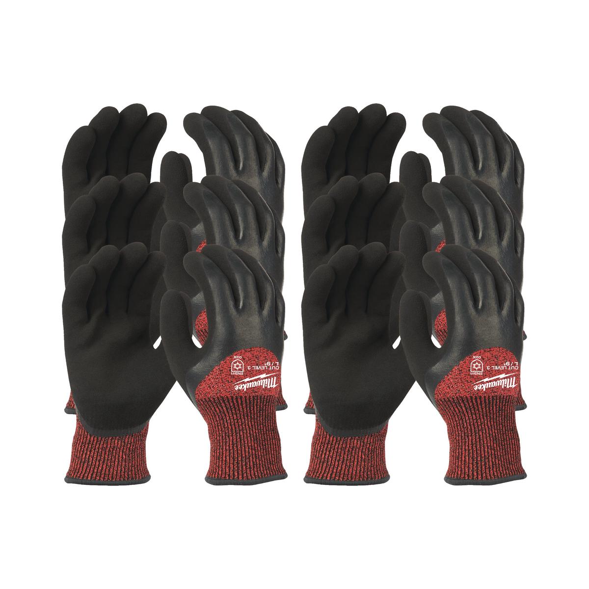 Milwaukee Cold Cut Resistant Gloves 3/C Black 9 / L 4932471611