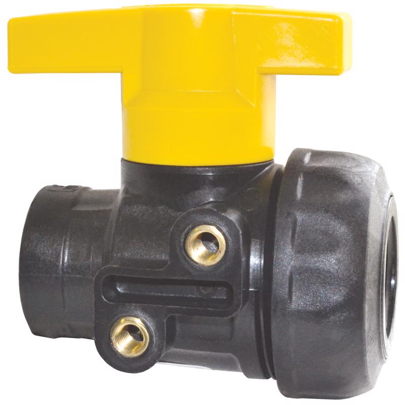 Green Leaf SU 100 E 1 in. Polypropylene Female Union Ball Valve