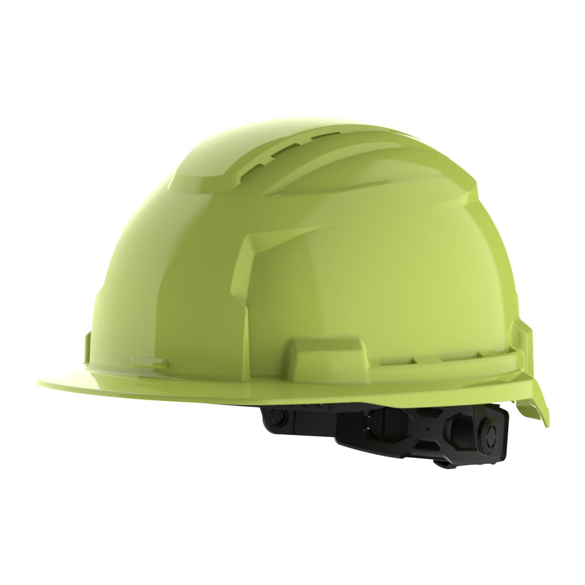 Milwaukee industrial safety helmet BOLT100 Hi-vis yellow unventilated 4932480664